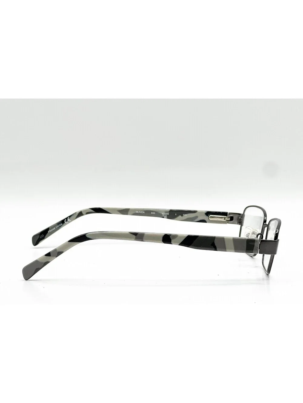 Marchon Nyc Kids Oliver 033 Black Camouflage Authentic Eyeglasses 47-16-125